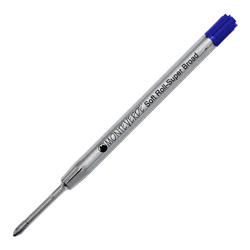 Monteverde Soft Ballpoint Refill (to fit Parker), Superbroad Point, Blue