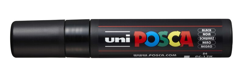 UNI POSCA PC 17 46 black