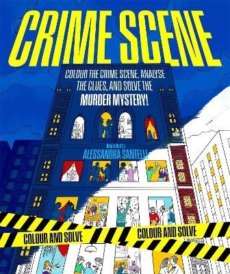 Colour and Solve: Crime Scene