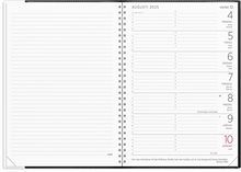 Kalender 2025 Stor Veckokalender svart plast