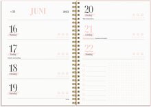 Kalender 24/25 Life Planner Pink Horisontell