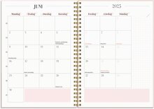 Kalender 24/25 Life Planner Pink Horisontell